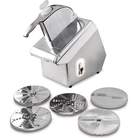 Coupe Légumes Professionnel TITANIUM avec Kit 5 Disques - Resto Italia