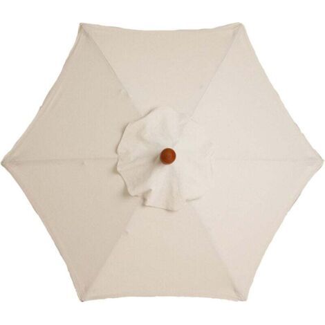 Housse de parasol hexagonale 3 mètres – Tissu polyester imperméable – Protection UV 30+ – Compatible parasols 6 bras