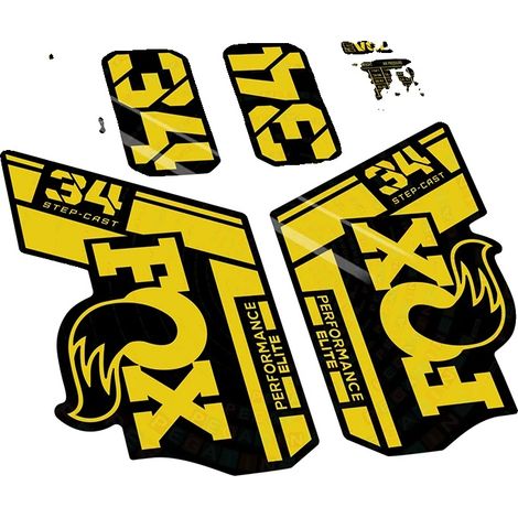 Pegatinas de vinilo con opciones personalizables, color amarillo 023 (1/2)