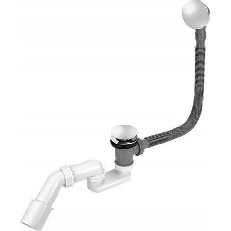 Tycner Clic-Clac-Siphon verchromt für Badewanne 50 mm
