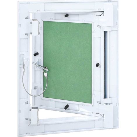 Trappe de visite Blanc 25 x 30 cm Aluminium et Plâtre CFW752566 (1/5)