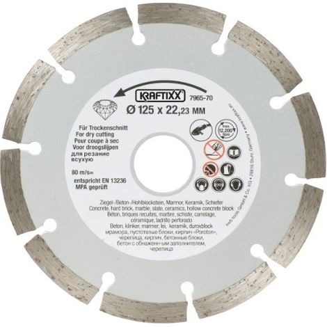 KWB KRAFTIXX 796570 DISQUE À TRONÇONNER DIAMANT 125 MM (1/5)