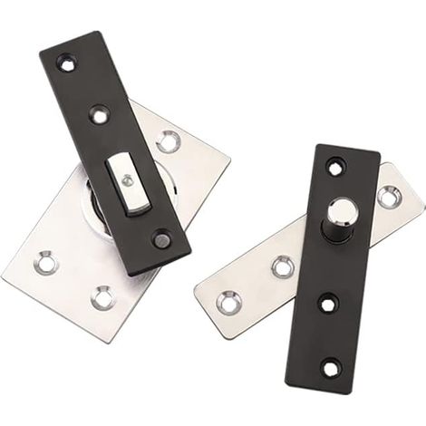 Charnières de porte, charnière à pivot invisible, roulement 70 kg (1/4)