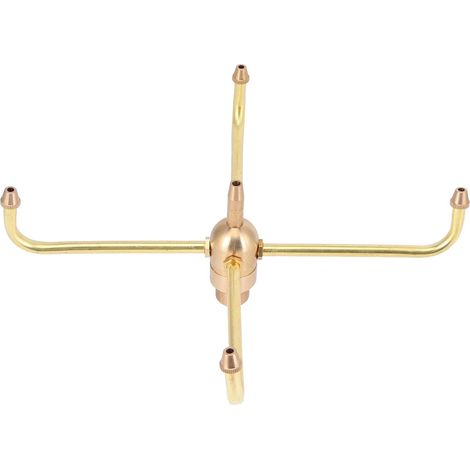 Tête de Pulvérisation de Buse de Fontaine Rotative, Raccord de Fontaine pour Cours Familiales-buse de Taille Moyenne à Grande 1/2" (1/5)