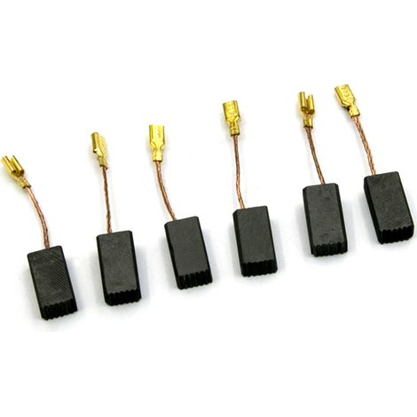 spazzole di carbone, spazzole di carbone per motori elettrici applicabili 5 mm x 8 mm x 16 mm per utensili elettrici Bosch GWS 6-110 E, GWS 6-115, GWS 6-115 E, GWS 6-125 (1/3)