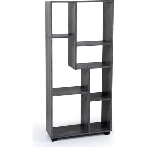 Libreria Ermes 60x24x127 cm moderna e versatile