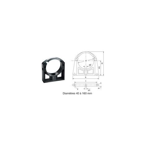 CLIP DE FIXATION PLASSON 40 205040T