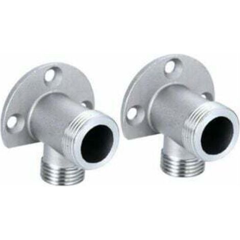 Kits d'installation pour le raccordement de tuyaux aux robinets apparents, systèmes de douche extérieure, mitigeurs thermostatiques, conversions de surface intégrées (1/4)
