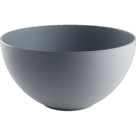 Insalatiera Ciotola in Plastica Dorotea Grigio 28 cm Belli e Forti