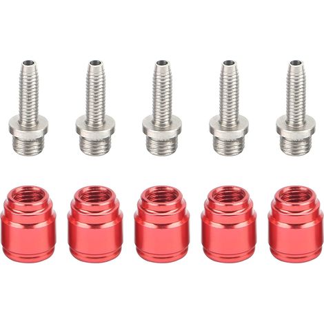Kit de raccords pour flexibles de freins à disque pour vélos et accessoires SRAM, comprenant flexibles de freins hydrauliques, raccords et connecteurs. (1/5)