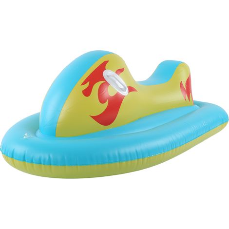 Luge gonflable enfant PVC avec anse, parfaite pour glisse hiver et sports neige en plein air. (1/5)