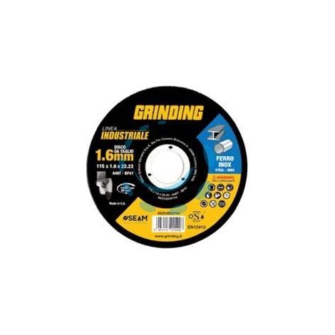 DISCHI DA TAGLIO SOTTILE PER FERRO/INOX Ø MM.230 LINEA INDUSTRIALE - ø mm.230x2,0 foro 22,2 da taglio per ferro/inox