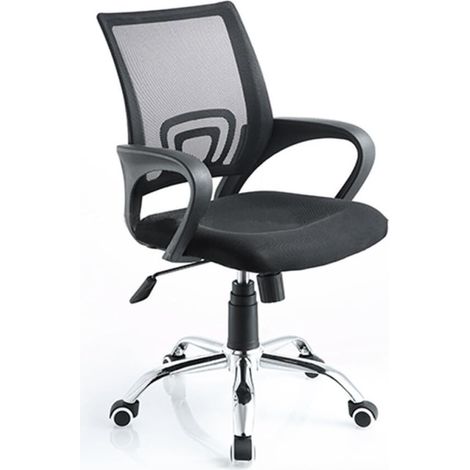 Roulettes de 5 cm pour chaises de bureau en nylon noir