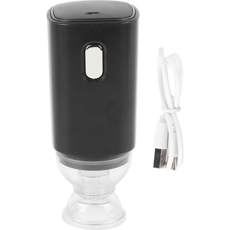 Pompe à sac sous vide Mini portable rechargeable électrique scellé portable pour fournitures d'impression 3D stockage séchage par compression 5 V noir (1/5)