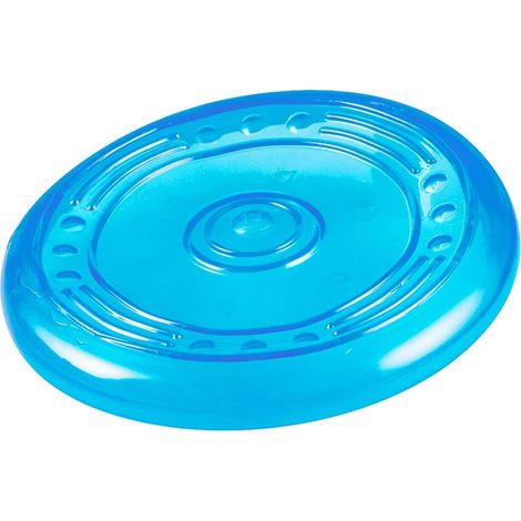 Bleu- Grand Chien Golden Retriever Pet Frisbee Jouet Doux Résis