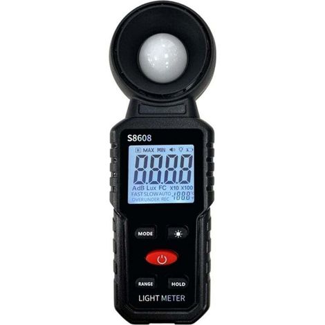 Luxmètre numérique 200 000 luxmètre, testeur d'intensité lumineuse, outil de mesure de la luminosité