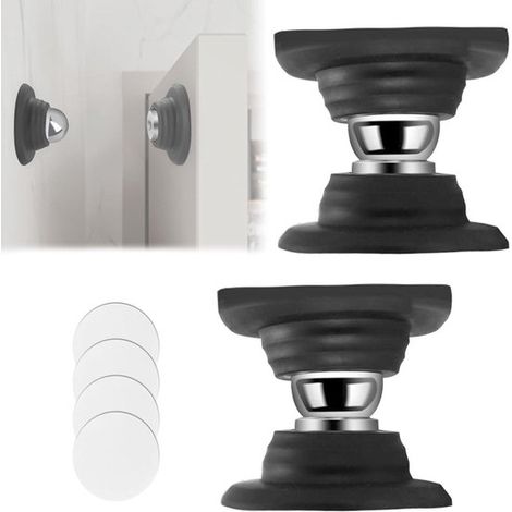 2 piezas de cierre magnético para puerta de autocaravana,Cierre para puerta de autocaravana en color negro (1/5)