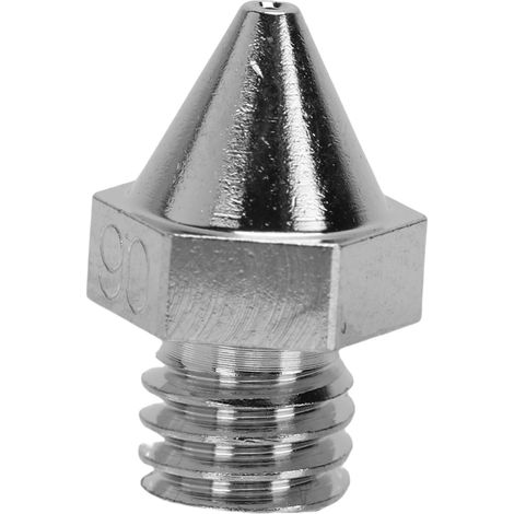 Buse hotend imprimante 3D 0.6mm M6x13.8mm alliage nickelé compatible Raise3D N Pro2 Pro3 E2 série (1/5)