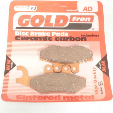 Bremsbelag Gold Fren für Roller Piaggio 125 GTX 2000 vorne links (1/3)