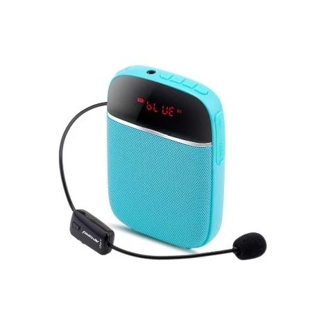 (Blue Wireless) Amplificateur vocal Bluetooth HiFi, microphone sans fil, enregistrement haute définition sur carte TF (1/5)