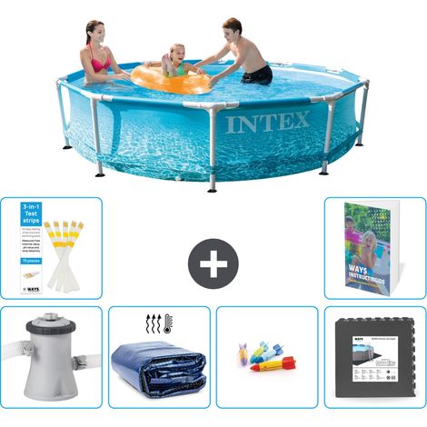 Frame Pool Rund - 305x76 cm - 7-teilig S177