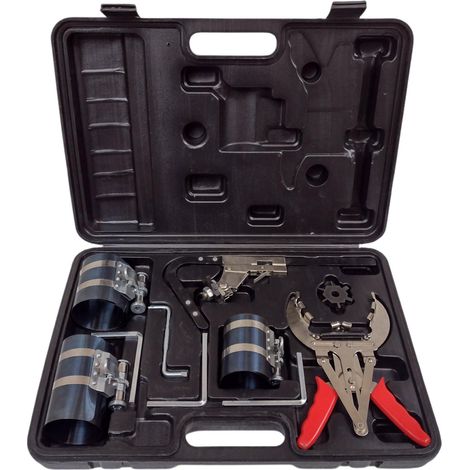 Pinze per fasce elastiche de fasce elastiche Silver 50-100mm, Utensile per fasce elastiche de rimozione e montaggio precisi, per la riparazione di motori de, compatibile con le fasce elastiche standar