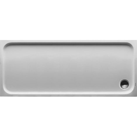 Receveur de douche rectangulaire D-CODEavec antidérapant blanc 1700x700x85mm