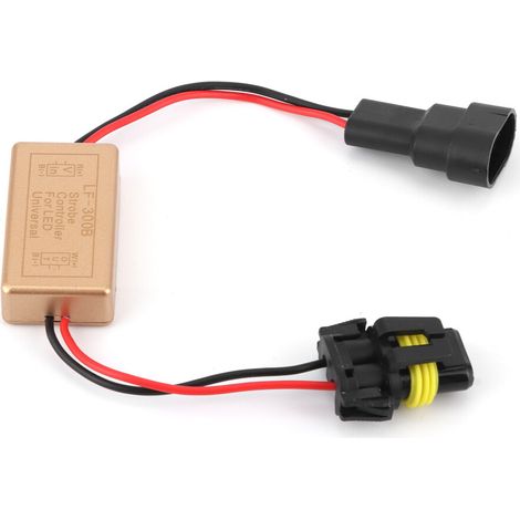 Compatible avec le boîtier de commande stroboscopique à LED LF-300B (9-30 V, 50 W).