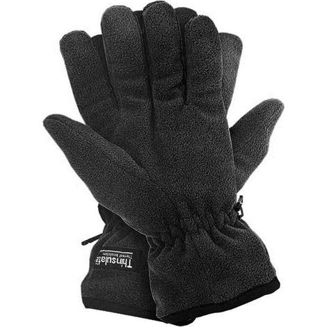 GANTS ISOLANTS EN POLAIRE AVEC DOUBLURE THINSULATE RTHINSUL 10 - REK RTHIN B