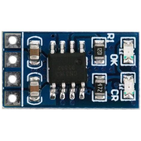 Module de Contrôleur de Panneau Solaire MPPT, 1A 4.46.5V Entrée, 4.2V Sortie, 18650 LiPo Li-ion Module de chargeur de batterie au lithium Protection de charge de batterie Fonctions (Sans Pin) (1/4)