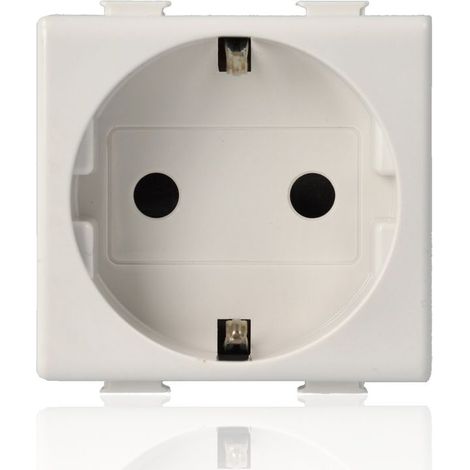Presa Standard Tedesco 16A Serie Civili Bticino Matix AM5440/2 (1/2)
