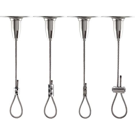 Kit de suspension réglable en acier inoxydable 4 pièces pour (1/5)