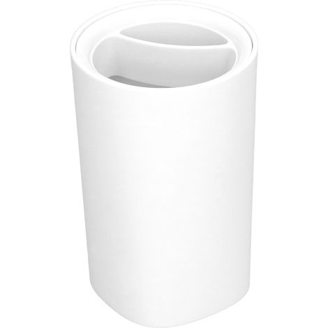 Zahnbürstenbecher, Zahnbürsten- und Zahnpasta-Aufbewahrungsorganizer, Waschbecher mit Gitterdesign für das Badezimmer (1/5)