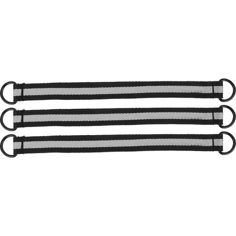 Lot de 3 sangles de connexion pour balançoire d'intérieur et d'extérieur, avec accessoires pour fauteuil suspendu.