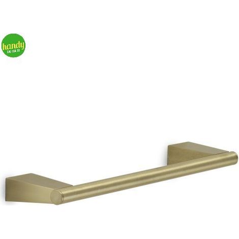 Portasalviette 30 cm da muro in acciaio inox e Cromall TN21-30 Gedy serie TONALE Oro Matt (1/2)