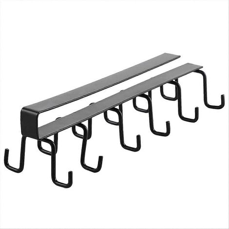 Haken für die Unterregalmontage, Becherhalter, einschraubbarer Kaffeebecherhalter für Schränke - B (1/5)