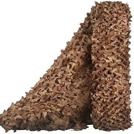 Thick camouflage netting, sun protection, privacy net, ideal for camping, decorative, 6 x 8 m