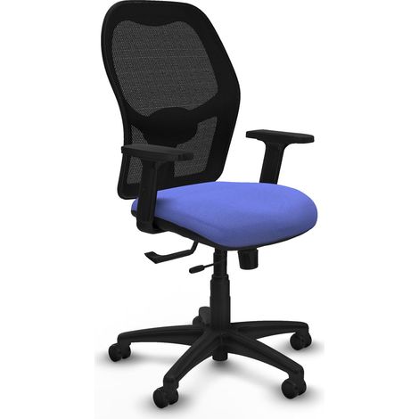 Silla de oficina piqueras y crespo Alocén negro poliamida (1/2)