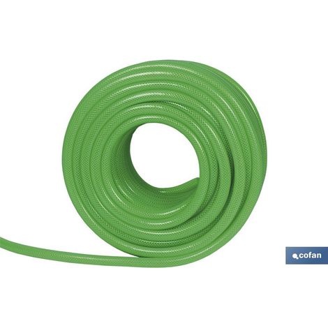COFAN manguera flexolátex transl. 25mm (1) 25m. , Manguera de riego para jardín modelo Flexolatex. Está fabricada en PVC de muy buena calidad. Cuenta con tres capas y una malla de