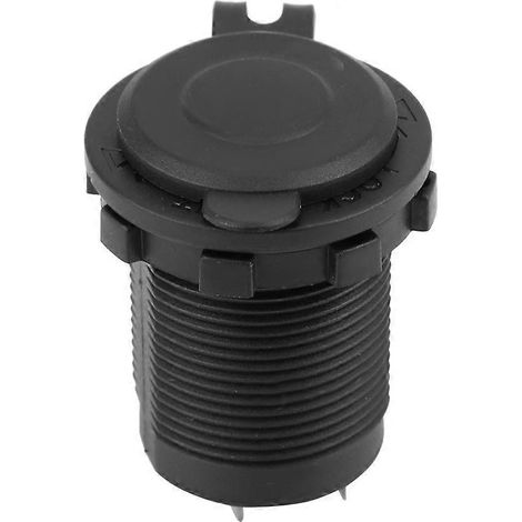 Prise allume-cigare 12 V avec LED bleue pour voiture, moto et bateau