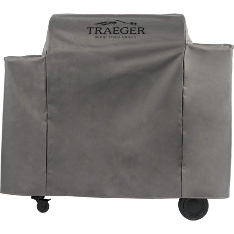 Traeger Pellet Grills BAC513 Ironwood 885 - Copertura integrale per griglia, colore: grigio (1/3)
