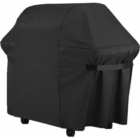 Funda para parrilla FOREHILL – Funda para parrilla fabricada en tela Oxford 600D, resistente a los rayos UV/impermeable/resistente a la humedad para Weber, Holland, JennAir, Brinkmann, Char-Broil (145 (1/5)