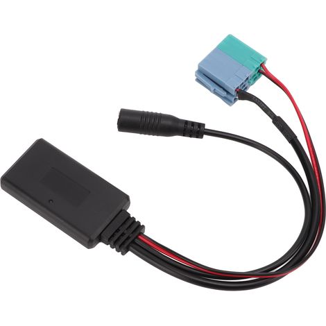 Kit Bluetooth Voiture Adaptateur Audio Stéréo avec Micro Intégré pour Autoradio CNET et Smartphone Câble (1/5)