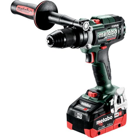 Metabo Akku-3-Gang-Bohrschrauber BS 18 LTX-3 BL I Metal metaBOX 145 L 18V 2x5.5Ah LiHD + ASC 145 (1/5)