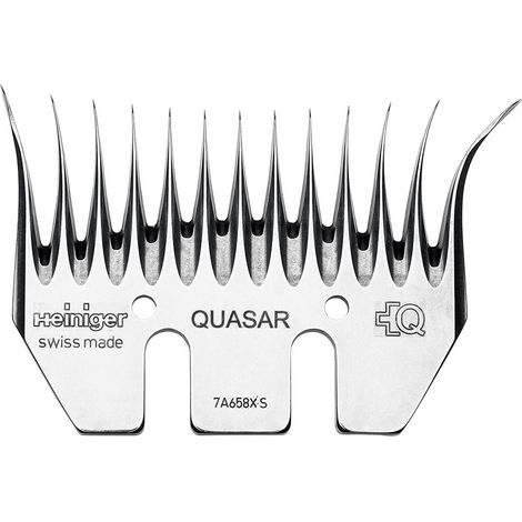 5 Peignes Heiniger Quazar pour laine ouverte (1/2)