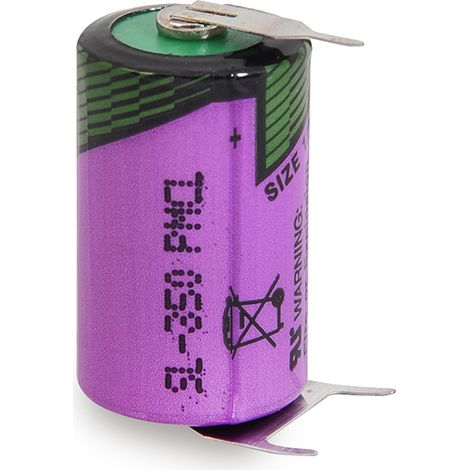 Tadiran - Pile lithium SL-350/PT 1/2AA 3.6V 1.2Ah 3PFR