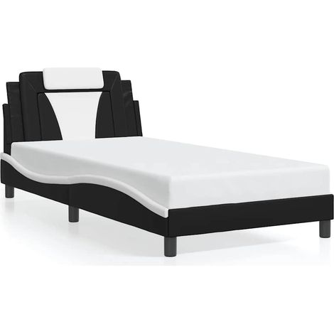 Maison Exclusive - Estructura de cama Viana sin colchón cuero sin (1/5)