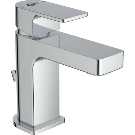 Miscelatore lavabo EDGE SLIM PICCOLO sporgenza 90mm cromo con piletta IDEAL STANDARD (1/2)