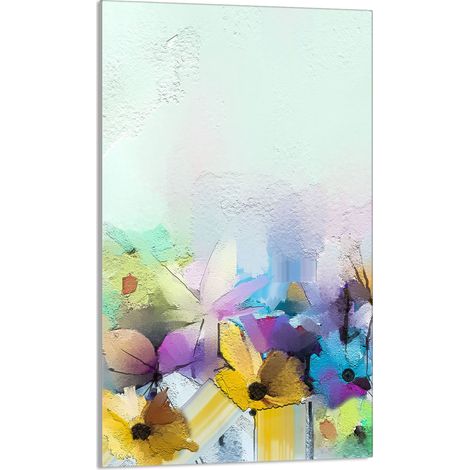 TABLA DE CORTAR DE VIDRIO 30x52 Flores (1/5)