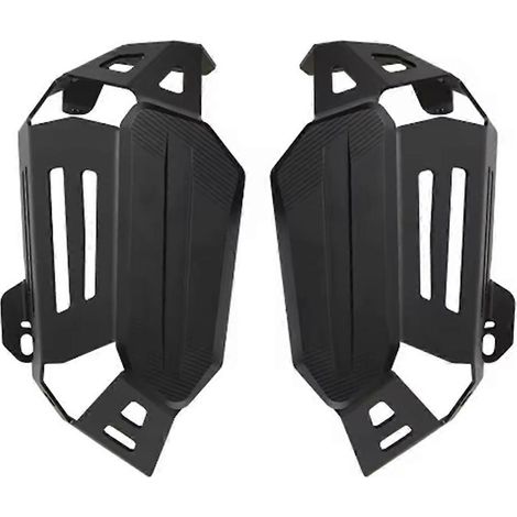 Cache-moteur et protection de culasse noirs pour motos, compatibles avec les modèles T Pure et T Scrambler. (1/5)